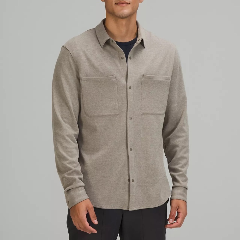 Lululemon Mens soft knit overshirt
